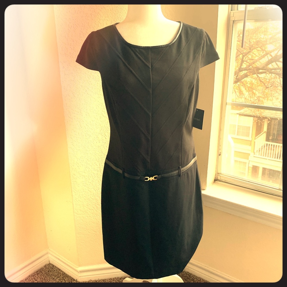 Ellen Tracy Size 6 black dress